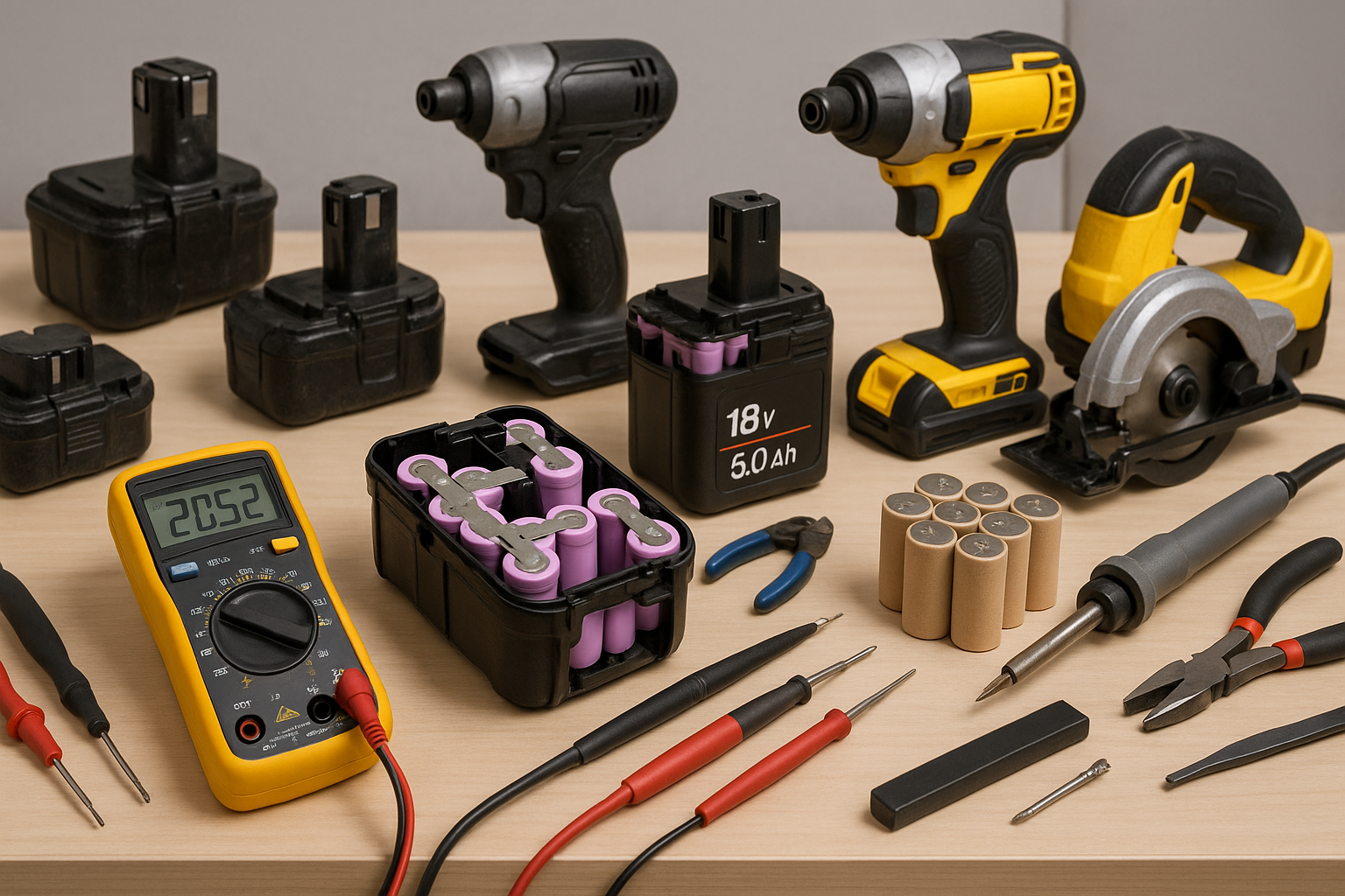Power Tool Battery Rebuilding Services